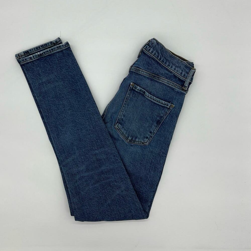 Agolde Toni Mid Rise Skinny Jeans Women’s Size 24 Medium Wash Casual Ankle - Picture 8 of 8